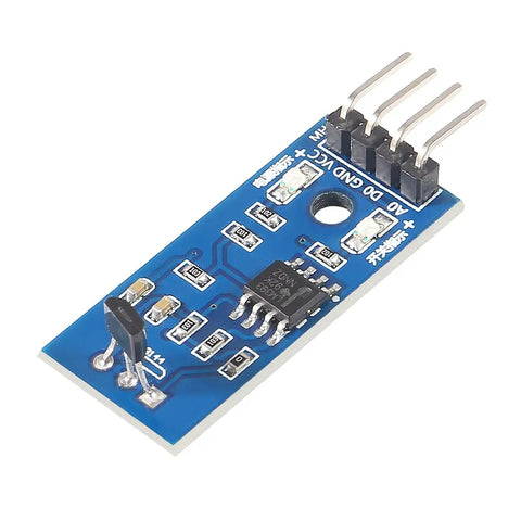 Heavy Duty Hall Sensor Boards Delivered With Killer Accuracy And Plug And Play Setup. Blue PCB module for motor speed tracking.