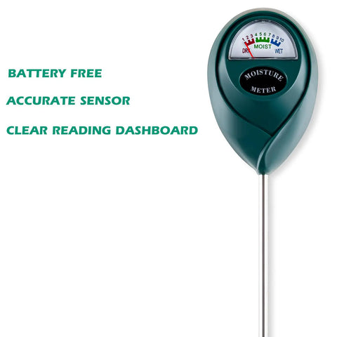 No Battery Plant Moisture Meter For Indoor And Outdoor Use Easy Soil Water Gauge That Reads Moisture Levels Fast Reliable Plant Water Meter For Houseplants No Guess Watering Tool For Busy Homes