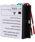 Rugged Wind Turbine Controller 500/800W With Overcharge Protection IP67, 12V/24V Compatible, showing wiring details