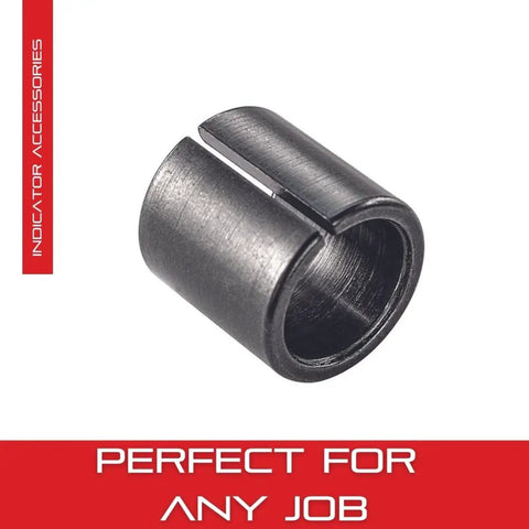 Split Bushing For Dial Indicators, Quick And Easy Adjustment, No Nonsense Fit, 1/2 Inch Length,.375 Inch Inside Diameter,.500