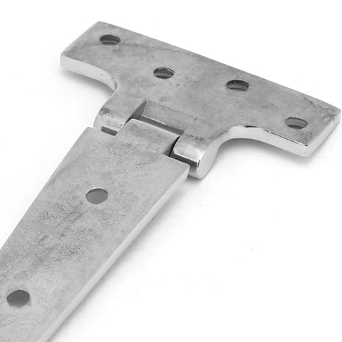 Heavy Duty Stainless Steel T Type Door Hinge For Home And Gate Thickened 151mm By 75mm By 4.5mm Rust Resistant High Hardness Smooth Sanded Finish