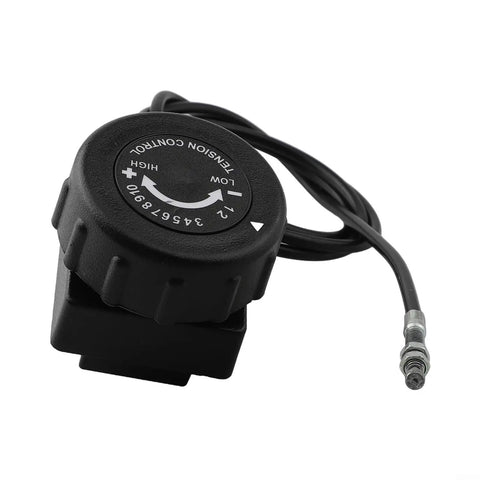 Fine Tuned Resistance Rotary Adjuster for Exercise Bike with Eight to Ten Gear System and Cable Metal Replacement