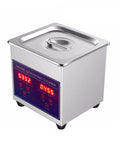 Hualuck 1.3L Ultrasonic Parts Cleaner With Timer And Heater, Stainless Steel Bath For Degas Degreasing Hardware Tools, Digital LED Display.