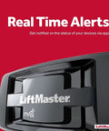LiftMaster Ethernet Only Internet Gateway For Security Plus 2.0 Garage Door Openers And MyQ Enabled Devices, black plastic housing.