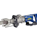 Portable Electric Rebar Bender Cutter For 16mm Steel Bars, durable hydraulic machine, compact design for construction use.