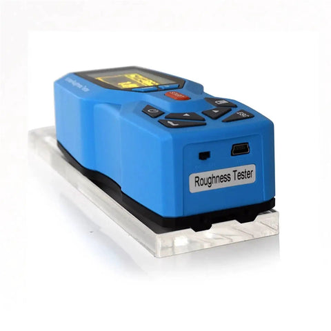Digital Handheld Surface Roughness Tester Dang Accurate 0.001 Precision Lightweight Build Fast DSP Chips on clear base.