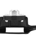 Close view of Duck Head Pro Grade Tire Mount And Demount Tool Kit, black plastic and iron mount head with 30mm fit.
