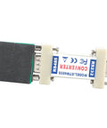 Top Shelf RS232 To RS485 Converter Adapter With Truly Passive Design For Heavy Duty Industrial Automation And Easy Data Interface Networking Supplies That Guarantee Spot On Accuracy Without Hassle With Power Cords, showing RS232 and RS485 connectors.