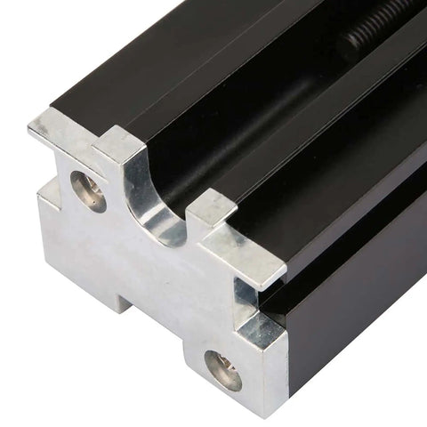 Heavy Duty Metal Cross Slide Block For Mini Lathes Z010M with precision machining detail and iron alloy material.