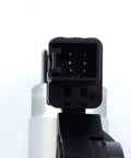 Close-up of connector for Window Lift Motor Front Right And Rear Left For Mazda 3 2004 2009 Mazda 6 2003 2007 CX7 CX9 And RX8 2008 2011 Replacement OE 742802 Direct Fit No Hassle Install For Power Windows.