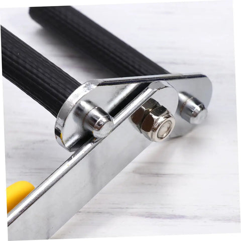 Close-up of One Pair Adjustable Drywall Hoist And Gypsum Board Lifter Featuring Non Slip Safety Handles for secure grip and movement.