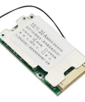 Beast Ready 36V 10S 30A Lithium Battery Protection Board With Smart Balance Balancer displayed from the top, showing connections.
