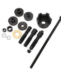 Heavy Duty 14 Piece Motorcycle Wheel Bearing Puller Tool Kit Compatible With 0 75 1 Inch And 25 Mm Bearings Built From Durable Metal Includes Carry Case So You Feel Like A Pro Removing Stuck Hubs Without Breaking Budget Or Losing Chill. 14-piece black steel bearing puller set