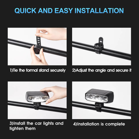 Ultra Bright 1200 Lumen Bike Light Bar For EBikes With High And Low Beam Five Modes USB C Rechargeable Universal Mount For Mountain And Road Bikes Out Front Mount Delivers 200 M Visibility For Safe Night Rides