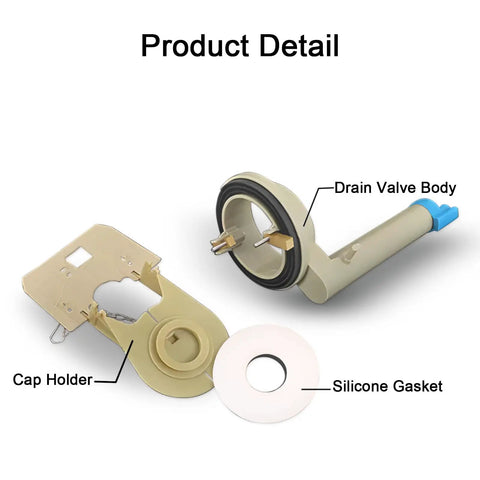Premium Quality 3 Inch Flush Valve Replacement For One Piece Toilets With Slick Water Pressure Regulation And No Sweat DIY Swap For Toto And Home Plumbing