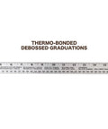 36 Inch Aluminum Yard Stick With Precision Straight Edge Clear Thermo Bonded Graduations In SAE And Metric Conversion Table Included