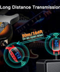UHF Wireless Guitar System With 15 Channels, Rechargeable Transmitter And Receiver For Electric Guitars, 164ft Range