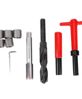 Stainless Steel Thread Repair Kit With M18x1.5 Threaded Inserts 10 Piece Set Drill Tap Wrench And Hex Wrench For Auto Parts Repair