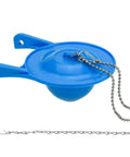 3 Inch Toilet Flapper Replacement Kit For 99 788 Model Compatible With 3 Inch Flush Valves With Two Handle Chains Water Saving And No Fuss Easy Install For Efficient Home Flushing, blue rubber flapper and stainless steel chain