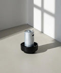 Heavy Duty Micro DC 390 High Speed Electric Motor For Vacuum Cleaner Upgrade, compact metal motor with black base positioned on floor.