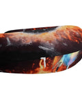 U Shaped Travel Neck Pillow For Long Haul Flights And Commutes, Premium Napping Support, colorful design close-up
