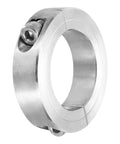 Beefy 50mm Bore Double Split Shaft Collar In 304 Stainless Steel Clamping Shaft Collars For Industrial Automation Drive Shafts Motor Bases Conveyor Belt Systems And Machine Tools, 50mm bore