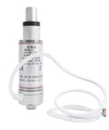 Dead Quiet 12 VDC Linear Actuator Motor With Automatic Limit Switch Shutdown For Smooth Push Pull Motion No Burnouts Or Drama, compact, silver design.