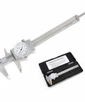 6 Inch Dial Caliper With 0.001 Inch Graduation Precise Inside And Outside Measurement Tool 4 Way Measurement Capabilities