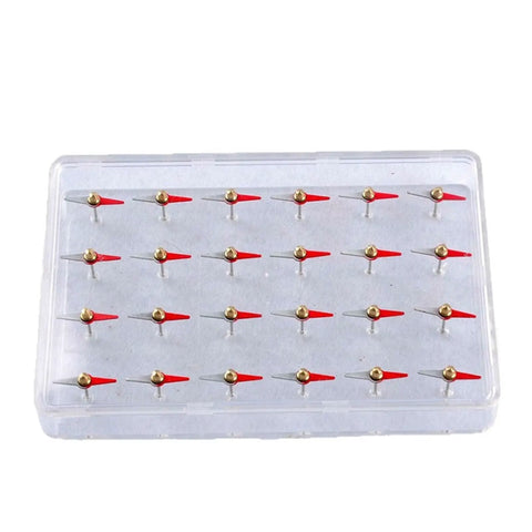 Field Line Demonstration Kit With 24 Magnetic Needles Molecular Model Science Set displayed in clear case for physics labs.