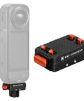 Upgrade Magnetic Quick Release Mount For X5 With One Quarter Inch Screw Hole Adapter Connection And Safety Lock Aluminum