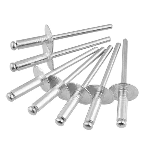 500 Piece Aluminum Blind Rivet Kit Open End Pop Rivets For Boat Duct And Home Repairs Beefed Up Heavy Duty Fastener Set For Quick One Tool Install Vibration Resistant And Strong, aluminum pop rivets