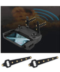 Crank Up Your Drone Range With This High Gain 5.8GHz Yagi Antenna Signal Booster For Drones Extends Remote Control Reach And Boosts RF Performance Compatible With Mavic Mini 2 Air Spark DJI Drones Black shown with remote and antenna parts