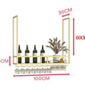 Ceiling Hanging Wine Glass Rack And Bottle Holder With Solid Wood Shelf And Metal Frame For Overhead Kitchen Bar Grade Storage Wall Mount Display Space Saver Great For Glasses Bottles Plants And Decor