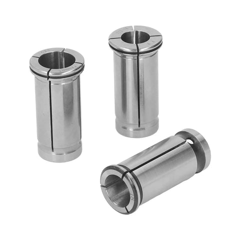 Top Tier Horett C25 Collet Chuck Holder Set With Three Sizes For 16mm 18mm And 20mm Tools High Carbon Steel Build, precision collets.