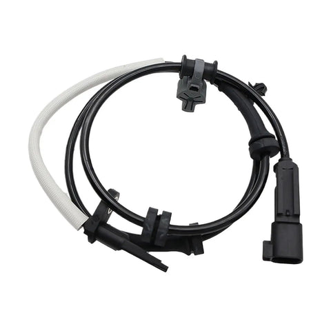 Heavy Duty Front Abs Wheel Speed Sensor For Tesla Model S 2012 To 2016, black wiring harness with connectors, direct fit for front axle.
