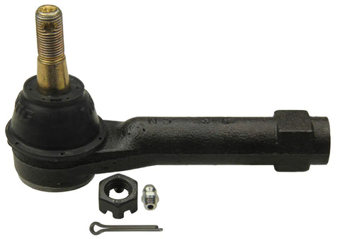 Steering Tie Rod End For 2007 2017 Jeep Patriot And Compatible Dodge Chrysler Vehicles Durable Ball Joint Linkage For Precise Steering, Smooth Handling, And Street Ready Alignments You Can Trust. black tie rod end with nut, grease fitting, and cotter pin