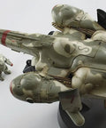 MK03 Lunadiver Stingray 1 35 Scale Model Kit With Pilot Dope Detail And Display Stand 169 Parts For Builders 14 Plus Includes Illustrated English Guide And High Detail Injection Molded Parts, showing assembled model with display stand and pilot.