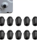 10 Pack Heavy Duty Automotive Rubber Hood And Trunk Mounds Elastic Door Damper Buffers Noise Reduction Shock Absorbers Badass Protection For Your Rig In Black