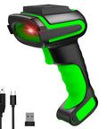 Long Range UHF RFID Barcode Scanner With 2D 1D And QR Reading, USB Wired And Bluetooth 2 4Ghz 3 In 1 Wireless Inventory Scanner