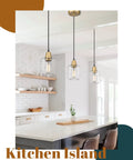 Dope Gold Seeded Glass Pendant Lights 2 Pack With Adjustable Height Industrial Farmhouse Hanging Fixtures Kitchen Island