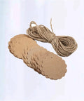 Bulk 2000 Kraft Paper Tags Round Bookmarks Blank Gift Price Hanging Cards For Jewelry And Craft Supplies Thick Manila Paper With Durable Tear Resistant Build And Smooth Double Sided Matte Writable Surface, round kraft tags with twine