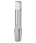 2 Pack HSS Thread Taps 1 8 28 High Hardness Metalworking Tools For Repair And Threading In Iron Steel Aluminum And Carbon Materials Durable Abrasion Resistant Heavy Duty Pro Grade Set For Industrial Grade Fast Cut, close-up tap