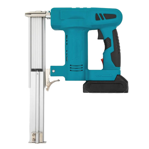 Top Shelf Cordless Brad Nailer 100W Copper Motor Shoots Smooth At 80 Nails Per Minute Rust Resistant Tip Complete Pro Rig With Charger And Tough Case Rock Solid Choice For Woodworking Carpentry And Upholstery Jobs