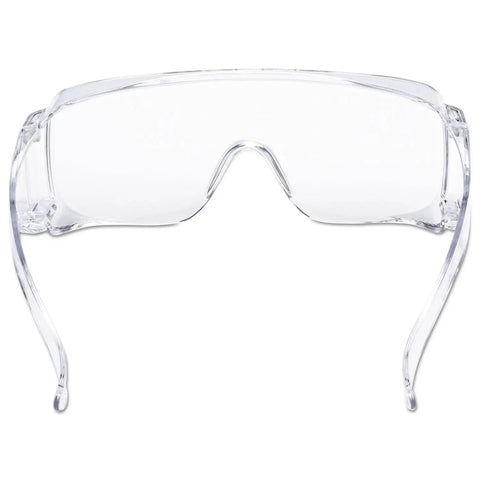 Tour Guard V Protective Eyewear Lightweight Polycarbonate Frame And Lenses Fits Over Most Prescription Glasses UV Block Ninety Nine Point Nine Percent