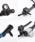 Straight Up Direct Fit Abs Wheel Speed Sensor Pair For Chevy Silverado Sierra Tahoe Avalanche Suburban Yukon 1999 To 2007 Plug And Play connectors and sensors details.