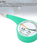 Pro Grade Desoldering Wick Braid with Flux for PCB Cleaning and Repair, brass solder removal wire, 2m length and 3.0mm width