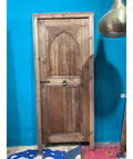 Carved Barn Door Natural Finish Made To Order Customize Your Size Choose Double Sliding Or Hinged Interior Exterior Front Door