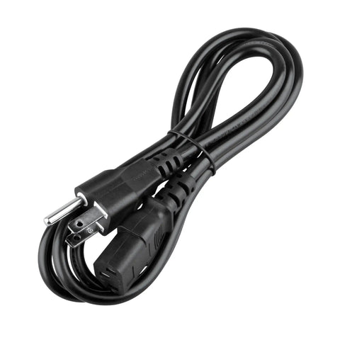 AC Power Cord For Roland Fantom G6 G7 G8 Keyboard Workstation, Universal 100-240V Power Cable coiled on white background
