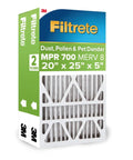 AC Furnace Air Filter 20x25x5 MPR 700 MERV 8 Fits Trion Air Bear Carrier Dust Pollen And Pet Dander Reduction Keeps Dust In Check