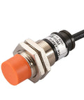 PR18-8DP M18 Inductive Proximity Sensor Switch, cylindrical metal sensor with 8mm sensing distance, designed for automation and machinery use.